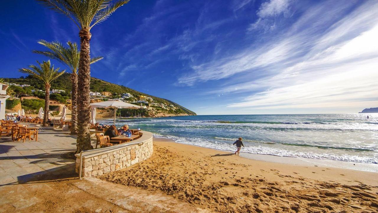 Strandnahe Wohnung Mit Meerblick Морайра Экстерьер фото