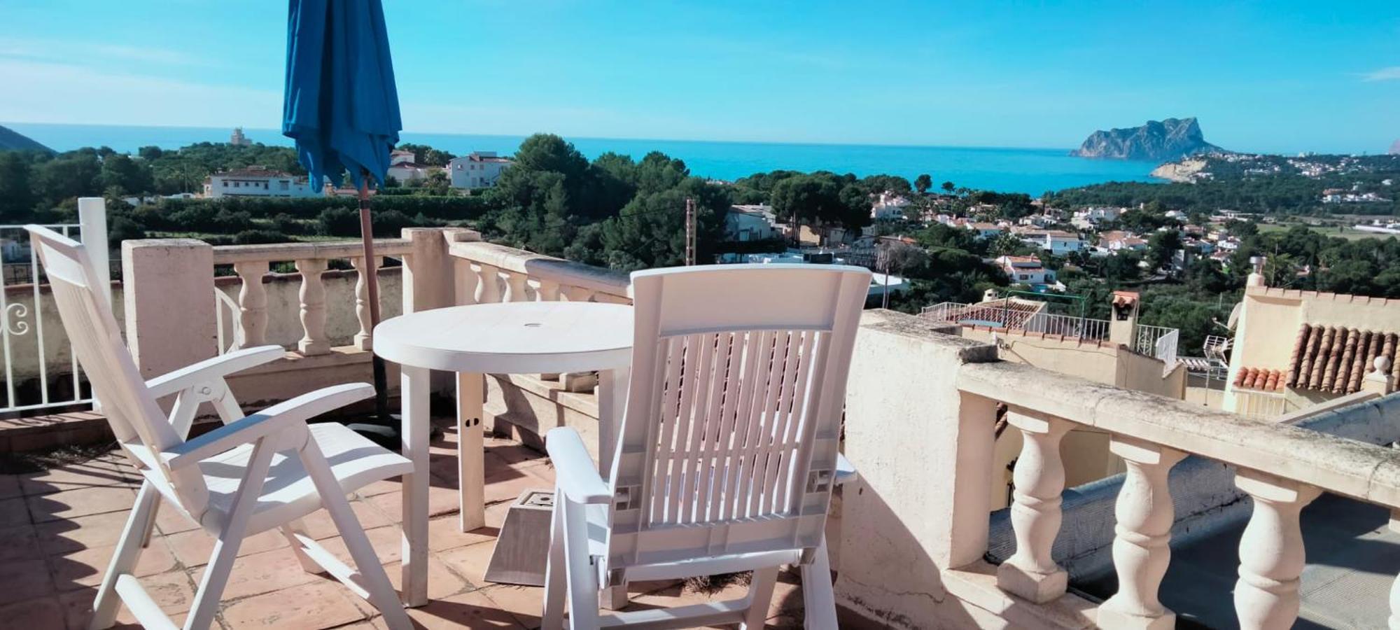 Strandnahe Wohnung Mit Meerblick Морайра Экстерьер фото